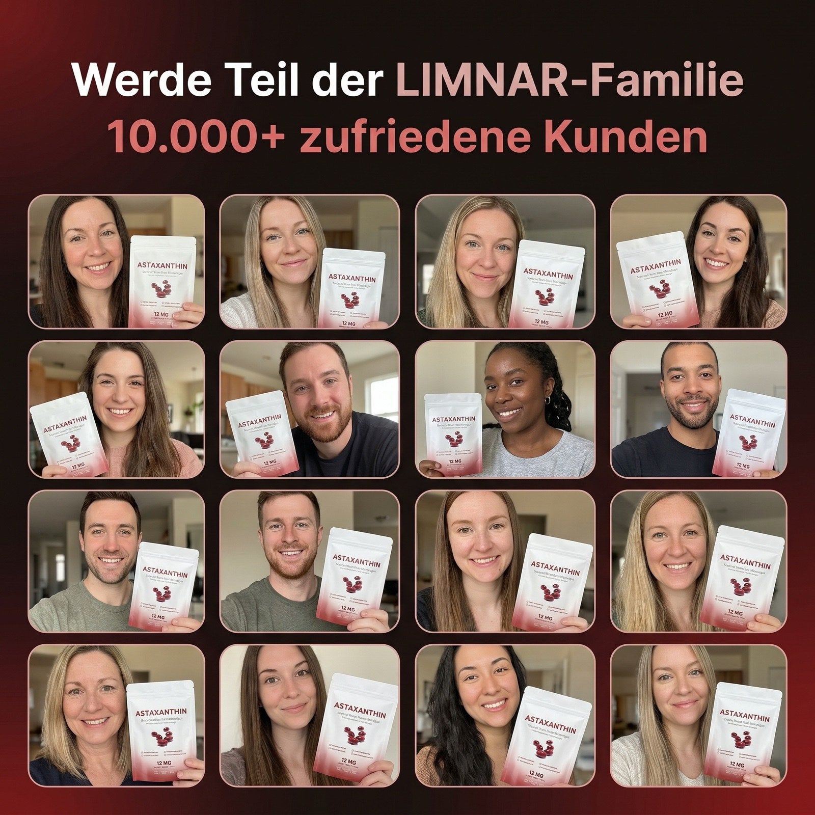 Kundinnen und Kunden mit dem LIMNAR-Beutel